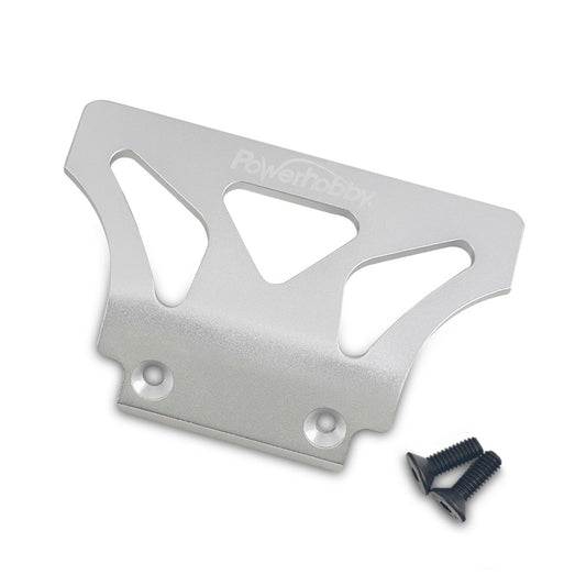 Powerhobby Aluminum Oversized Front Bumper Silver FOR Traxxas Bandit Stampede Rustler - PowerHobby