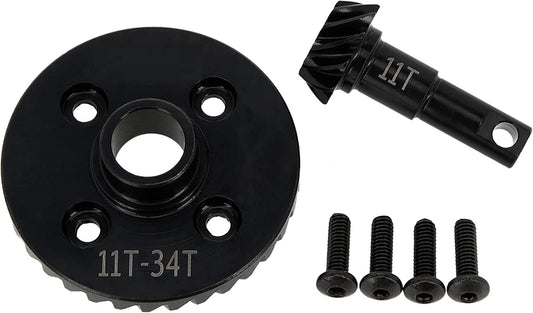Powerhobby Helical Diff Ring Pinion Underdrive Gear 34T 11T FOR Traxxas TRX-4 - PowerHobby