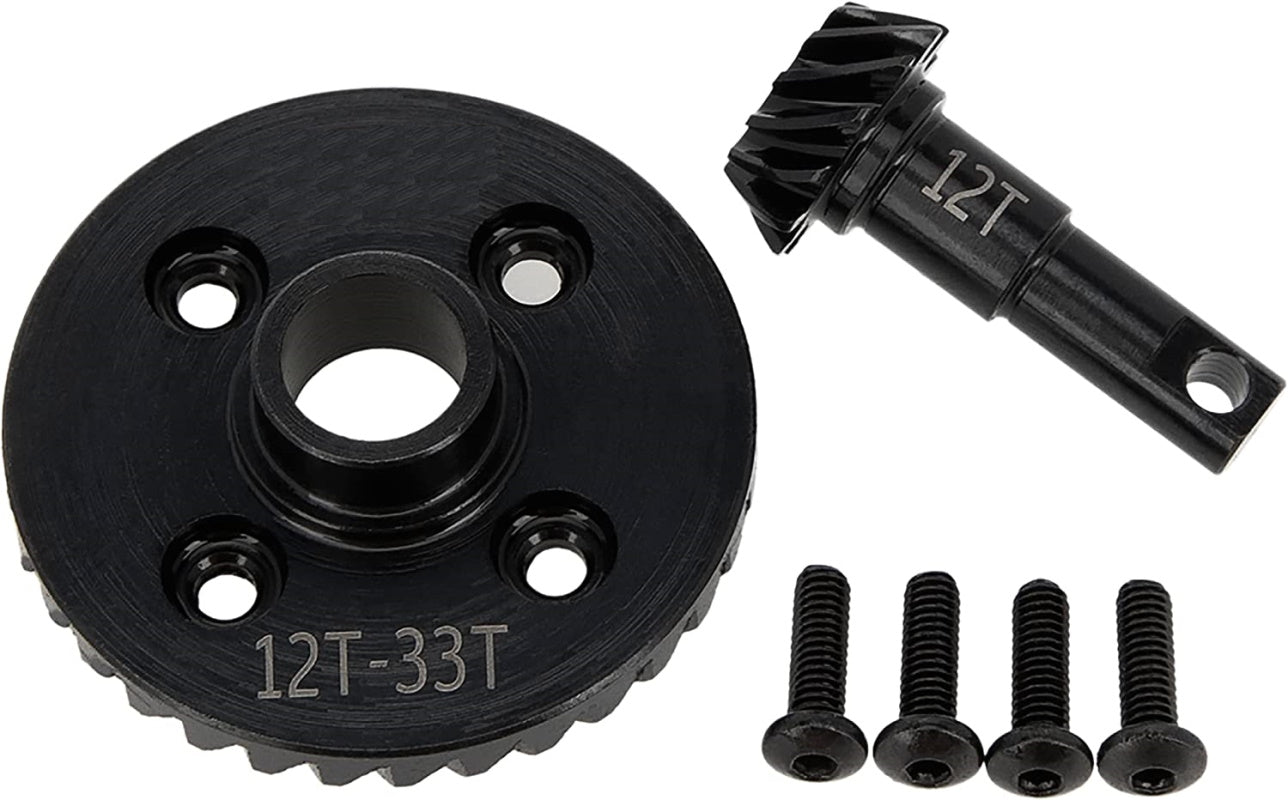 Powerhobby Helical Diff Ring Pinion Underdrive 33T 12T Gear FOR Traxxas TRX-4 - PowerHobby