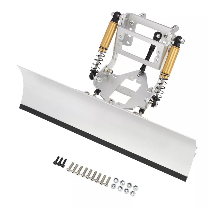 Powerhobby 1/10 Metal Front Snow Shovel Snowplow Crawler FOR TRX4 SCX10 Scx10ll - PowerHobby