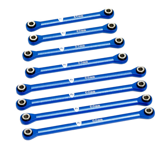 Powerhobby Aluminum Suspension link Set FOR Traxxas TRX-4M Blue - PowerHobby