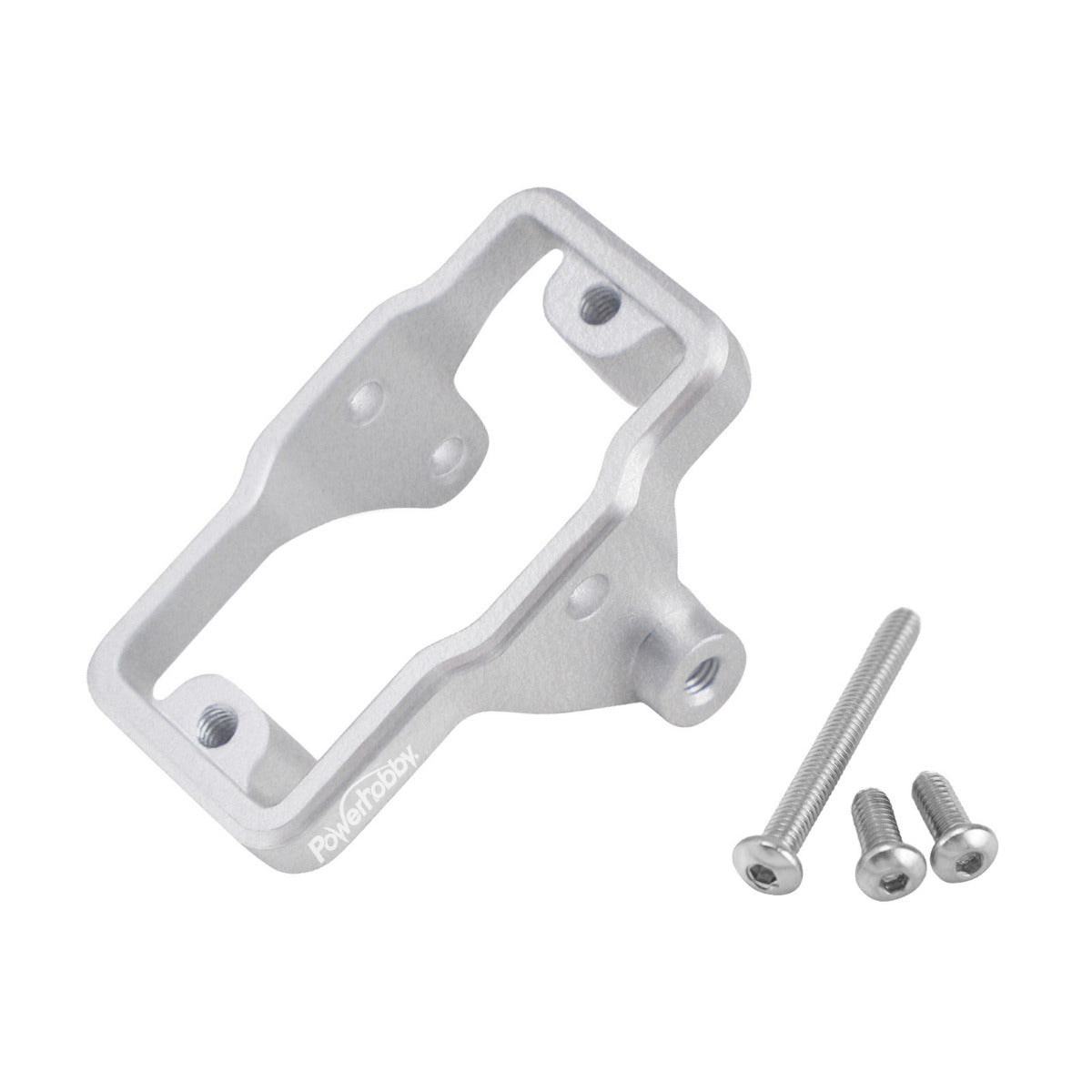 Powerhobby Aluminum Servo Mount FOR 1/18 Traxxas TRX-4M SILVER TRX4M - PowerHobby