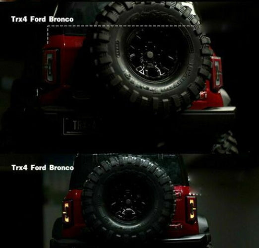 Powerhobby Front Rear LED Lamp Group Light System FOR Traxxas TRX-4 Ford Bronco TRX4 - PowerHobby