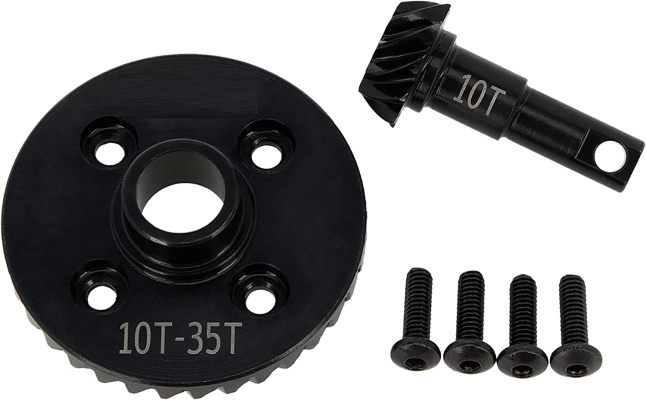 Powerhobby Helical Diff Ring Pinion Underdrive 35T 10T Gear FOR Traxxas TRX-4 - PowerHobby