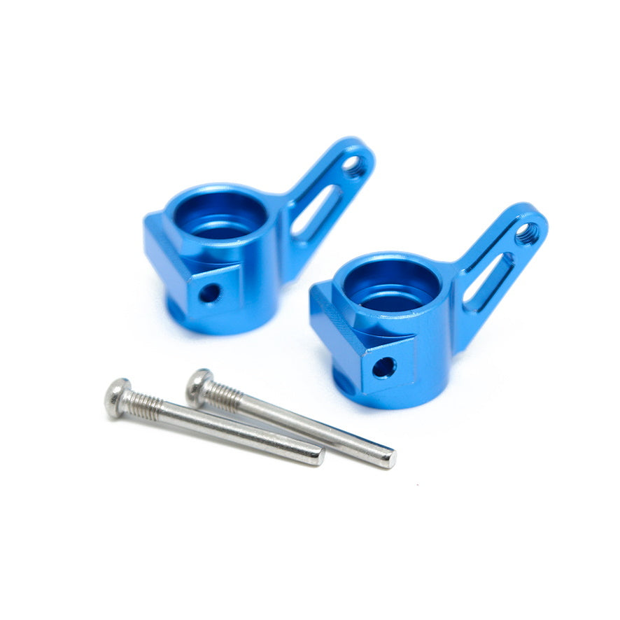 Powerhobby Aluminum Front Knuckles Blue FOR Traxxas Slash Rustler Bandit Stampede - PowerHobby