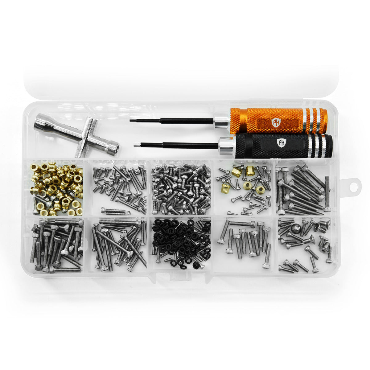 Powerhobby Screw Box Set w Tools + Box 289pcs FOR Traxxas TRX-4M - PowerHobby