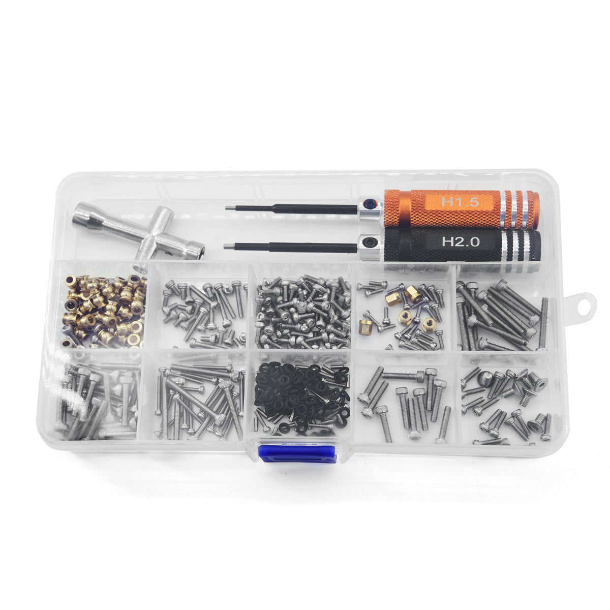 Powerhobby Screw Box Set w Tools + Box 289pcs FOR Traxxas TRX-4M - PowerHobby