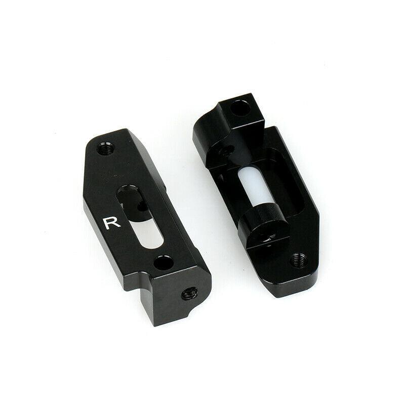 Powerhobby FOR Traxxas Drag Slash CNC Aluminum Front C Hub Caster Block Black - PowerHobby