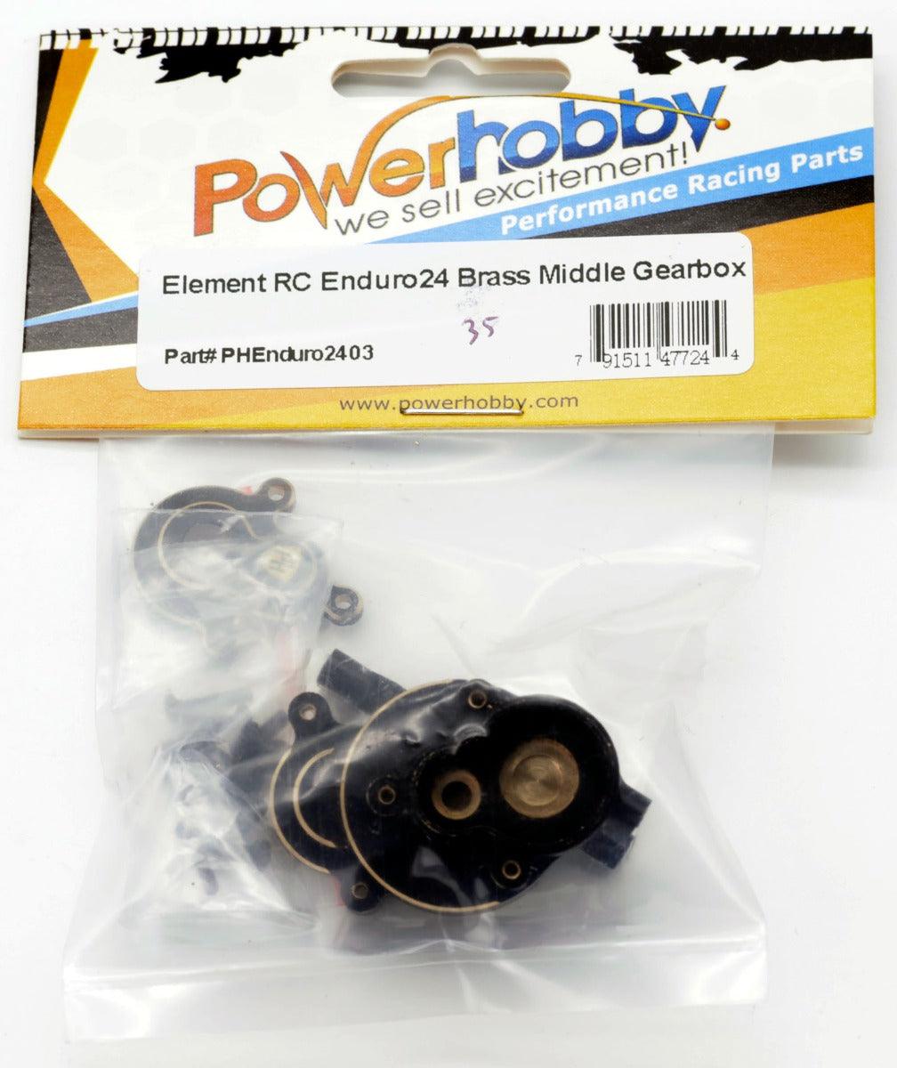 Powerhobby Element RC Enduro24 Brass Middle Gearbox 1/24 Enduro 24 - PowerHobby