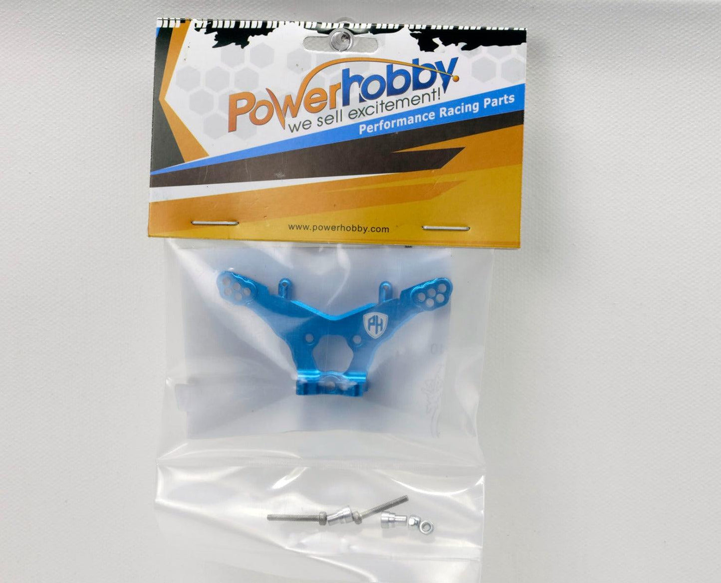 PowerHobby LOSI 1/18 Mini-T 2.0 Aluminum Rear Shock Tower Minit 2.0 Blue - PowerHobby