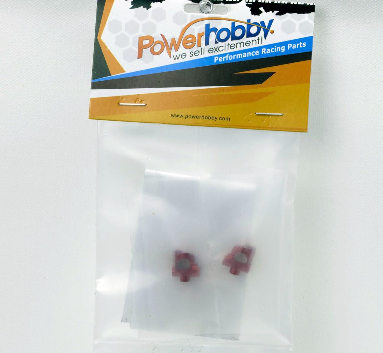 PowerHobby LOSI 1/18 Mini-T 2.0 Aluminum Rear C hub MiniT Red - PowerHobby