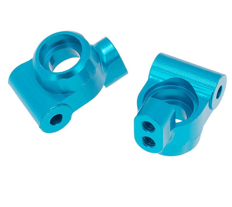 PowerHobby LOSI 1/18 Mini-T 2.0 Aluminum Rear Knuckles MiniT Blue - PowerHobby