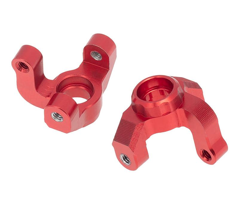 PowerHobby LOSI 1/18 Mini-T 2.0 Aluminum Front Knuckles MiniT Red - PowerHobby