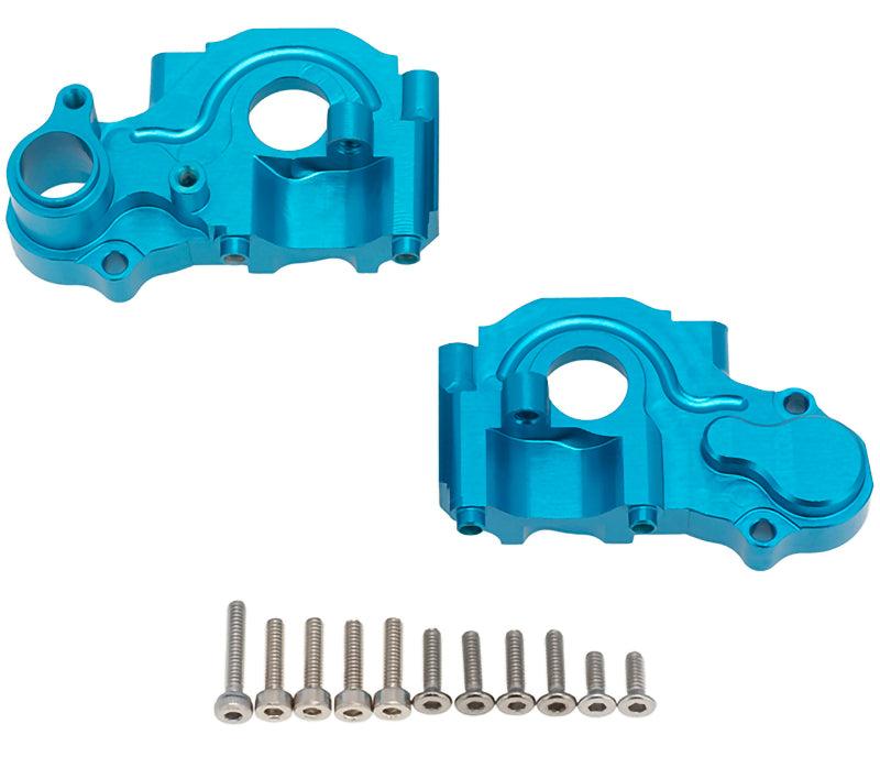 PowerHobby LOSI 1/18 Mini-T 2.0 Aluminum Rear Gearbox Housing MiniT Blue - PowerHobby