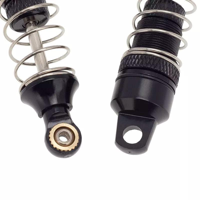 PowerHobby Losi Mini-T 2.0 Aluminum Front Rear Threaded Shocks MiniT Black - PowerHobby