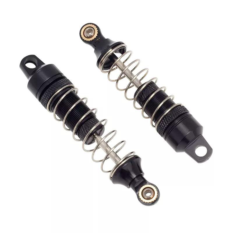 PowerHobby Losi Mini-T 2.0 Aluminum Front Rear Threaded Shocks MiniT Black - PowerHobby