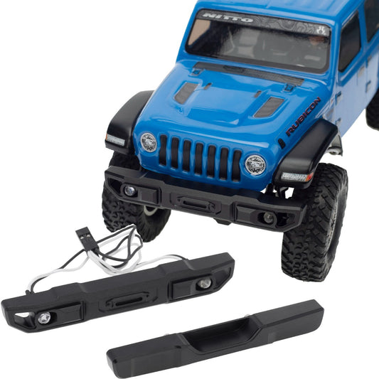 Powerhobby SCX24 Jeep Wrangler Gladiator Bronco Front Rear Aluminum Bumper - PowerHobby