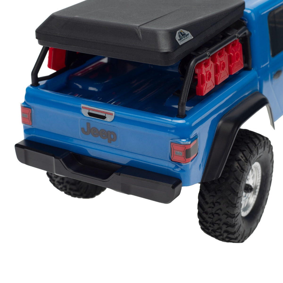 Powerhobby SCX24 Jeep Gladiator Bronco Front Rear Aluminum Bumper with Lights - PowerHobby