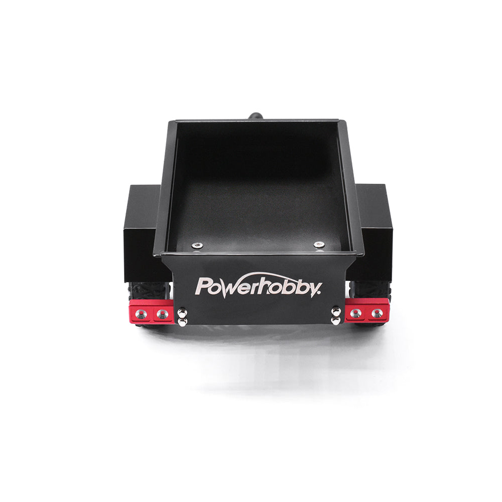 Powerhobby Aluminum Mini RC Crawler 1/24 Trailer Black Axial SCX24 / Enduro24 - PowerHobby