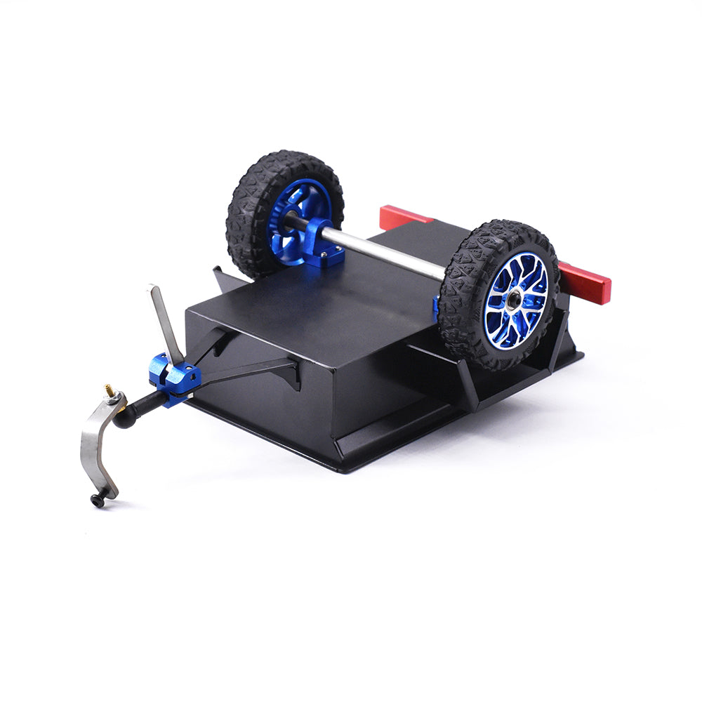 Powerhobby Aluminum Mini RC Crawler 1/24 Trailer Black Axial SCX24 / Enduro24 - PowerHobby