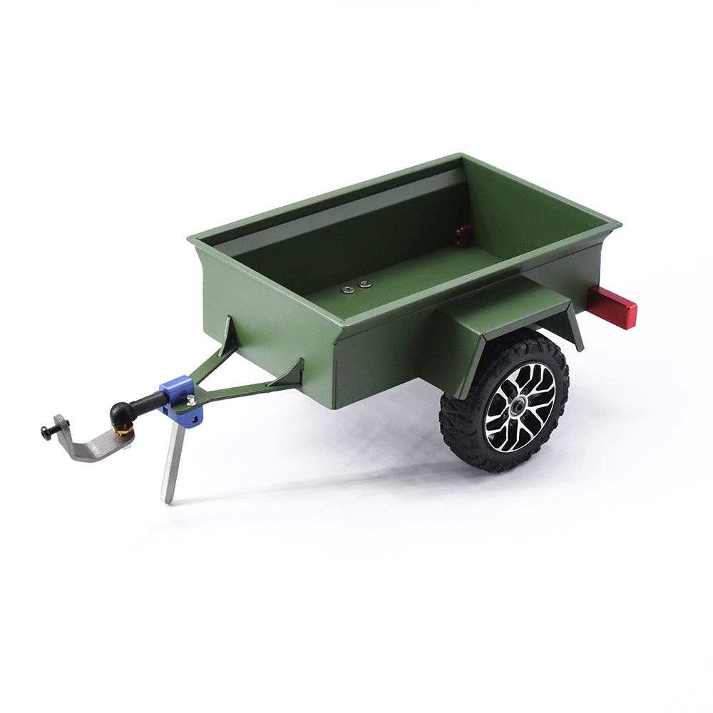 Powerhobby Aluminum Mini RC Crawler 1/24 Trailer GREEN Axial SCX24 / Enduro24 - PowerHobby