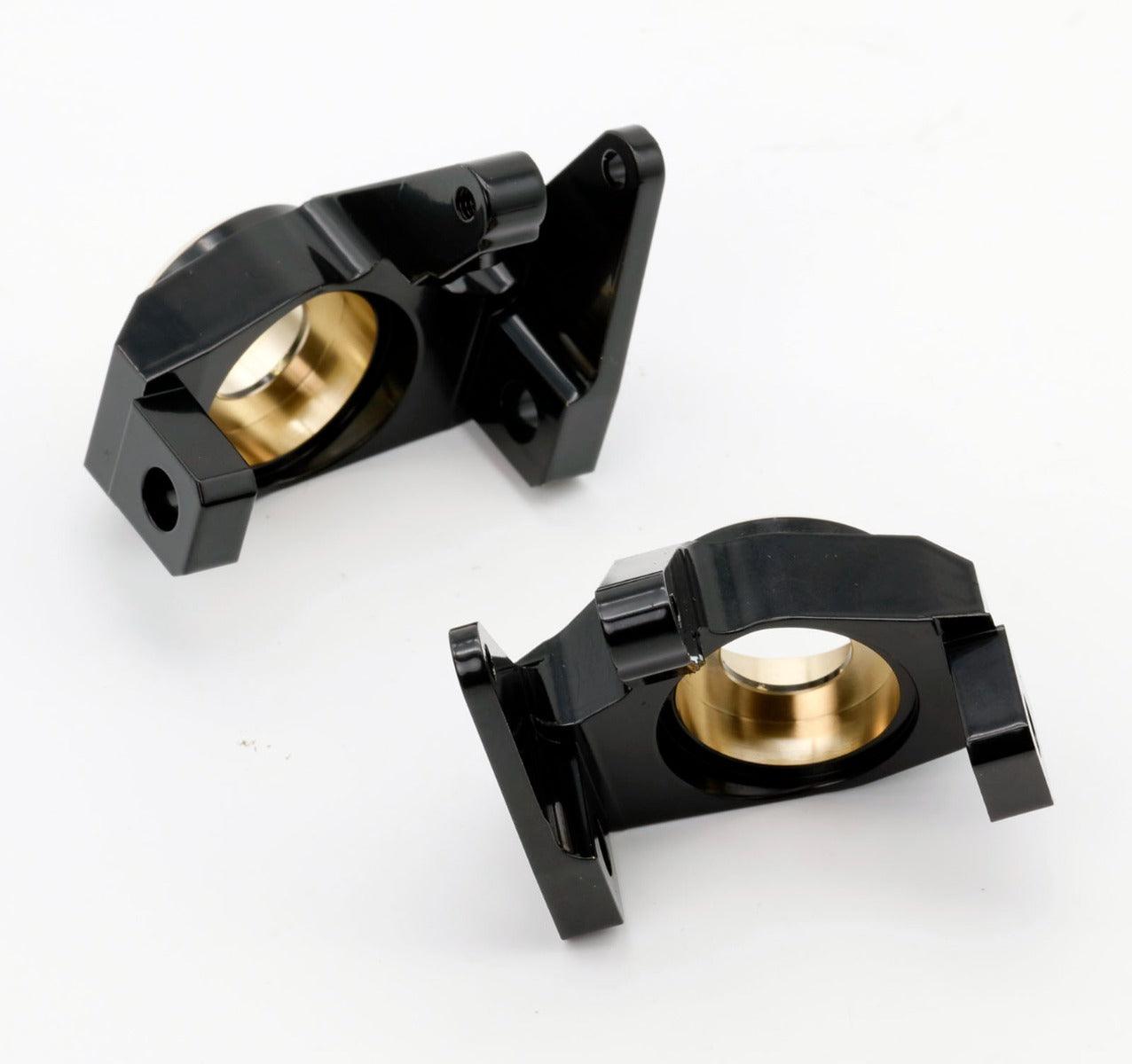 Powerhobby Axial SCX6 Brass Front Knuckle + C CUP Left Right oversized bearing - PowerHobby