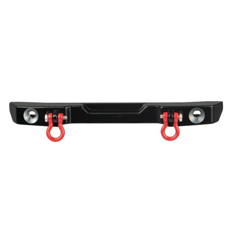 Powerhobby SCX24 Bronco Deadbolt Jeep Aluminum Front Rear Bumper w/ Shackle - PowerHobby