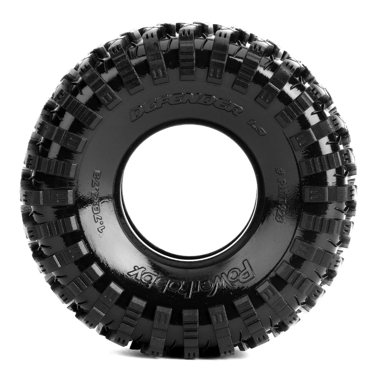 Powerhobby Defender 1.9 Crawler Tires with Dual Stage Soft and Medium Foams - PowerHobby