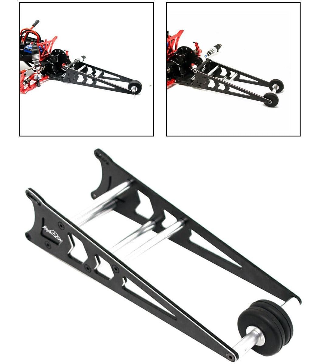 Powerhobby Aluminum Speed Run Wheelie Bar FOR Traxxas Slash Rustler Bandit - PowerHobby