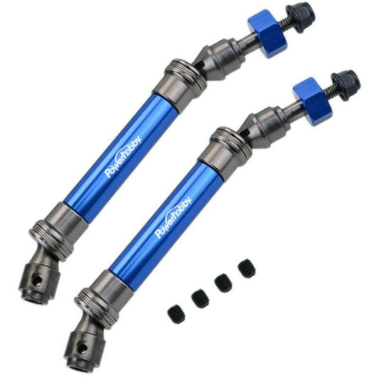 Powerhobby Rear Steel Driveshaft / CVD Blue FOR Traxxas Slash / Stampede 4x4 - PowerHobby