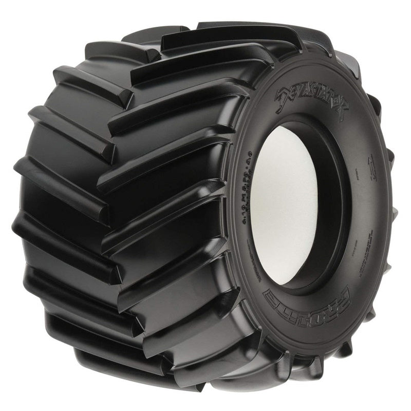 Pro-line PRO1013802 Devastator 2.6 M3 (Soft) All Terrain Tires (2) Clod Buster - PowerHobby