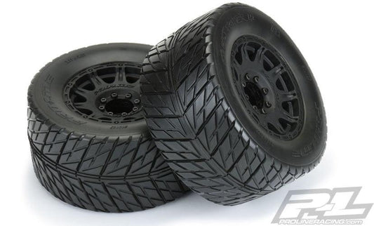 Pro-Line Street Fighter HP 3.8" Street Belted Tire Mounted For MT Mounted - PowerHobby