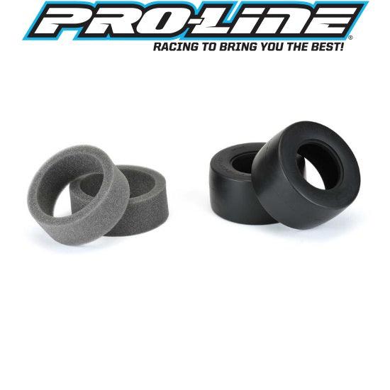 Pro-Line 10184-17 Big Daddy 2.2"/3.0" Wide Drag Slick MC Clay Tires Short Course - PowerHobby
