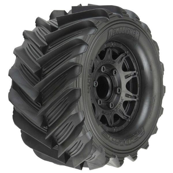 Pro-Line 10196-10 1/10 Demolisher Mounted Tires 2.8" 12MM Stampede 2WD / 4x4 - PowerHobby