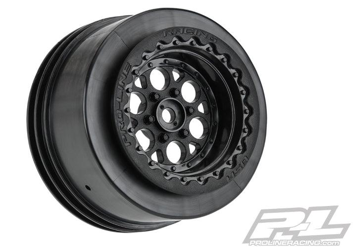 Pro-Line 2794-03 Showtime+Wide SC /Standard SC 2.2"/3.0" Black Wheels Losi 22S - PowerHobby