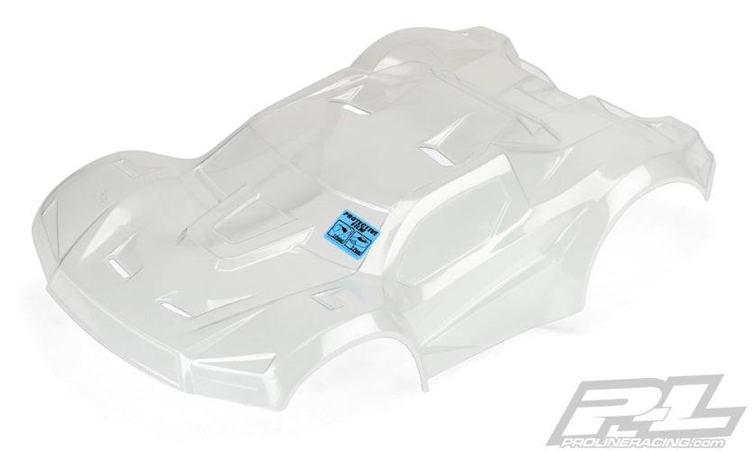 Pro-Line 3498-17 Monster Fusion Pre-Cut Short Course Body Clear Traxxas Slash - PowerHobby