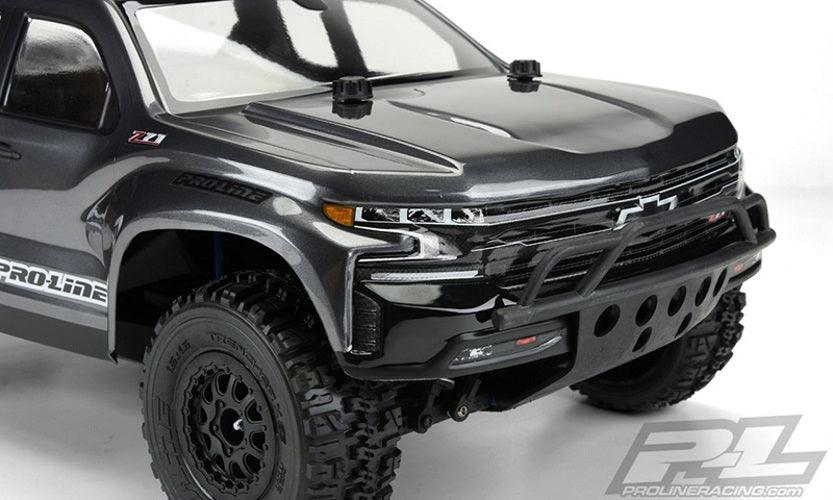 Pro-Line 2019 Chevy Silverado Z71 Trail Boss True Scale SC Body Clear Slash - PowerHobby