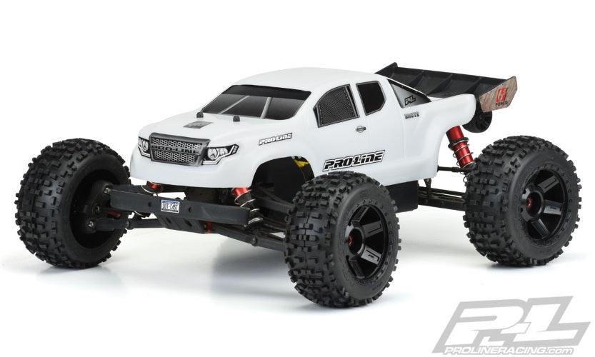 Pro-Line 3526-15 Pre-Cut Brute Bash Armor White Body ARRMA Outcast & Notorious - PowerHobby