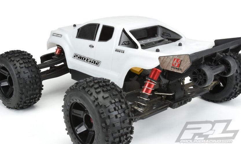 Pro-Line 3526-15 Pre-Cut Brute Bash Armor White Body ARRMA Outcast & Notorious - PowerHobby