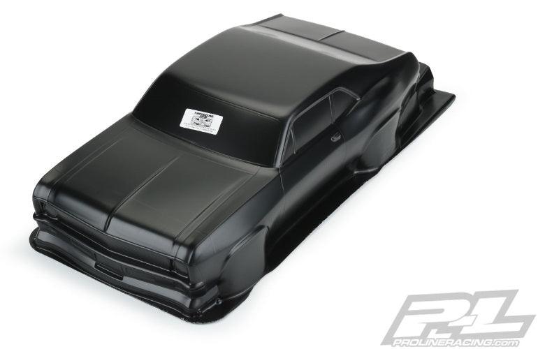 Pro-Line 1969 Chevrolet Nova Tough-Color Painted (Black) Body Associated DR10 - PowerHobby