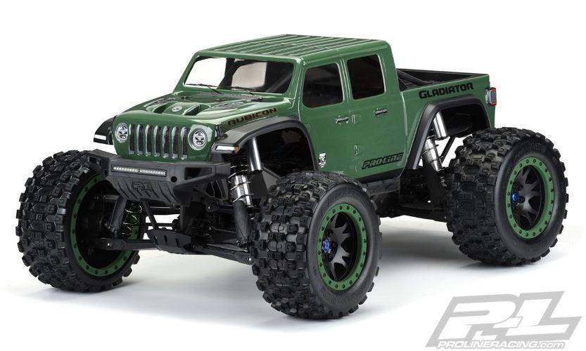 Pro Line 3533-17 Pre-Cut Jeep Gladiator Rubicon Clear Body FOR Traxxas X-Maxx - PowerHobby