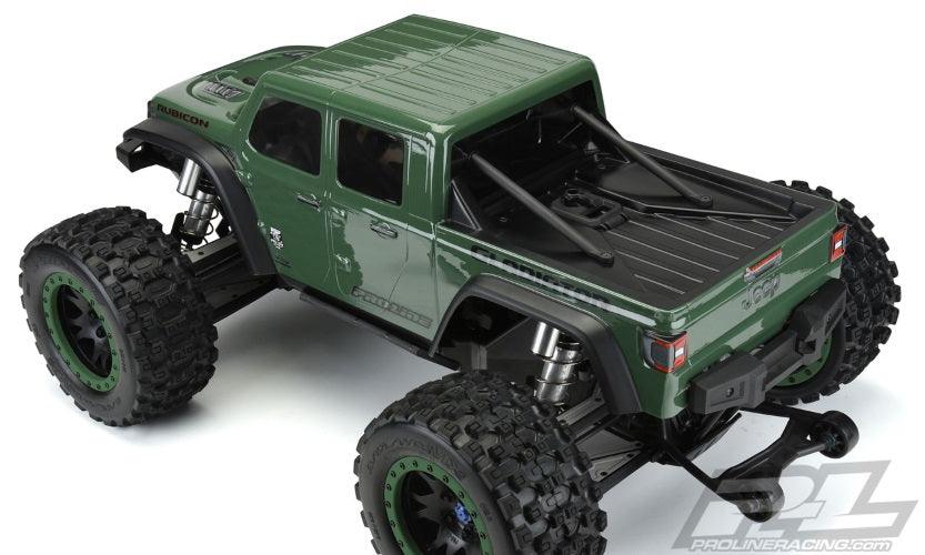 Pro Line 3533-17 Pre-Cut Jeep Gladiator Rubicon Clear Body FOR Traxxas X-Maxx - PowerHobby