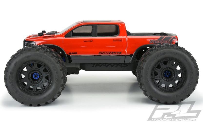 Pro Line 3536-17 Pre-Cut 2020 Ram Rebel 1500 Clear Body Traxxas E-Revo 2.0 - PowerHobby