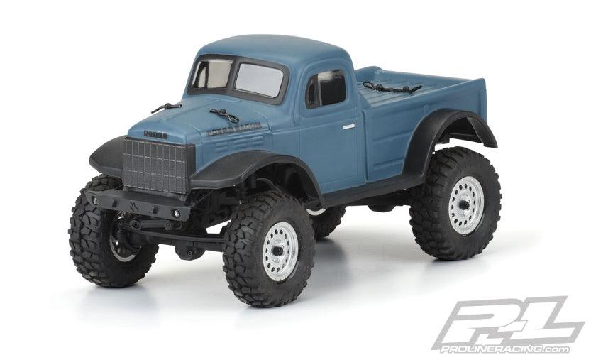 Pro-Line 3565-00 1946 Dodge Power Wagon Clear Body Axial SCX24 JLU - PowerHobby