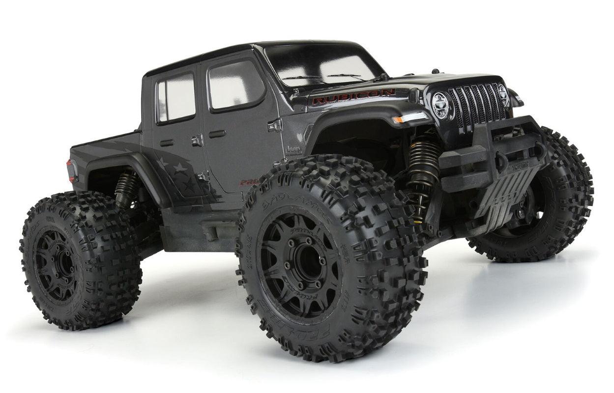 Pro-Line 3575-00 1/10 Jeep Gladiator Rubicon Clear Body Arrma GRANITE - PowerHobby