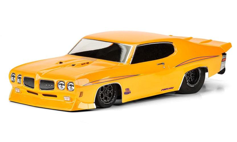 Pro-Line 3588-00 1/10 1970 Pontiac GTO Judge Clear Body Drag Car - PowerHobby