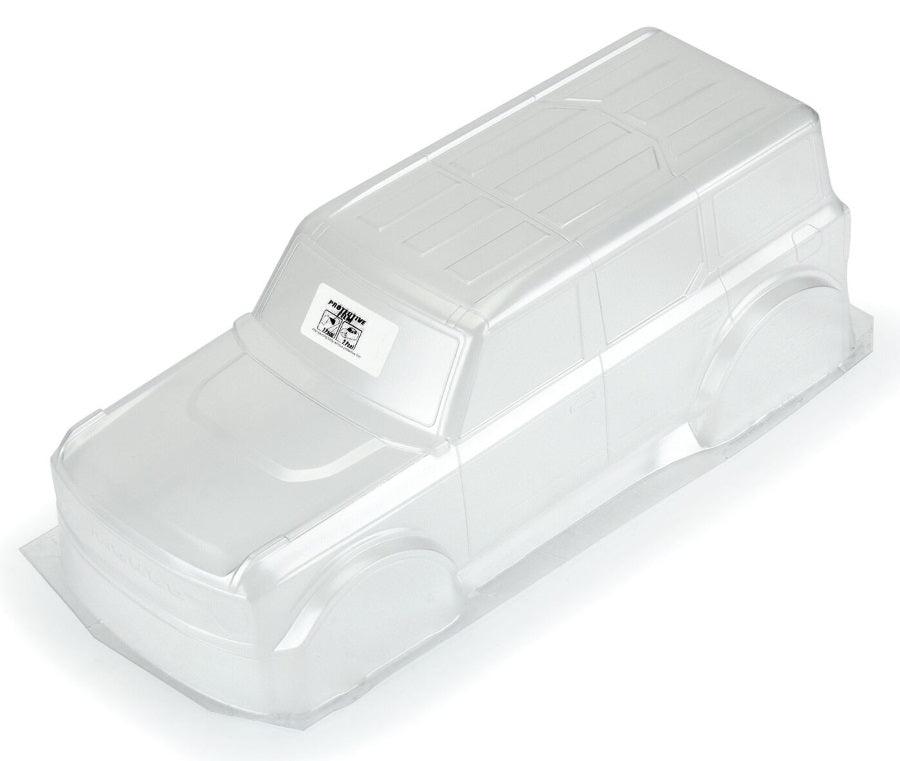 Pro-Line 3591-00 1/10 2021 Ford Bronco Clear Body Stampede Granite Vorteks - PowerHobby