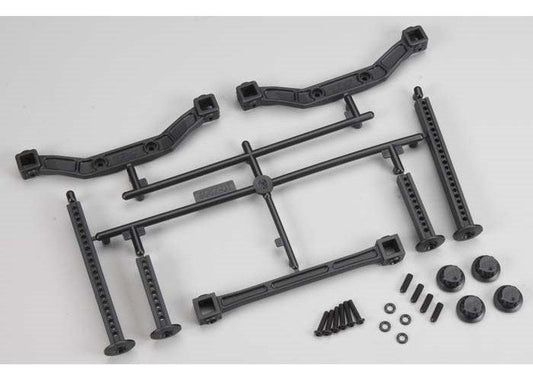 Pro-Line 6087-00 Extended Front / Rear Body Mounts Traxxas Slash 4X4 - PowerHobby