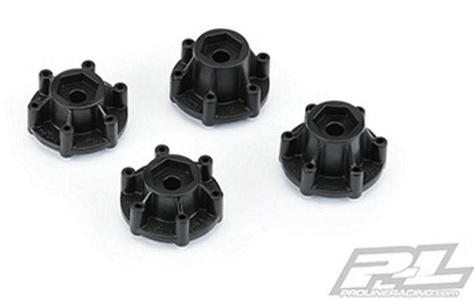 Pro-Line 6354-00 6x30 to 12mm SC Hex Adapters For Pro-Line 6x30 Hex SC Wheels - PowerHobby