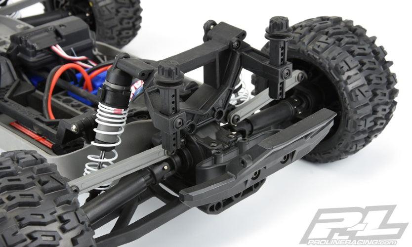 Pro-Line 6362-00 Extended Front and Rear Body Mounts Traxxas Rustler 4x4 - PowerHobby